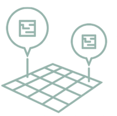 أيقونة مساحة الأرض